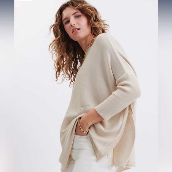 Mersea Catalina Poncho Sweater - Picture 2 of 11